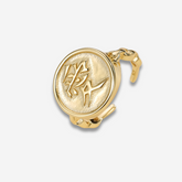 Love Kanji Medallion Ring